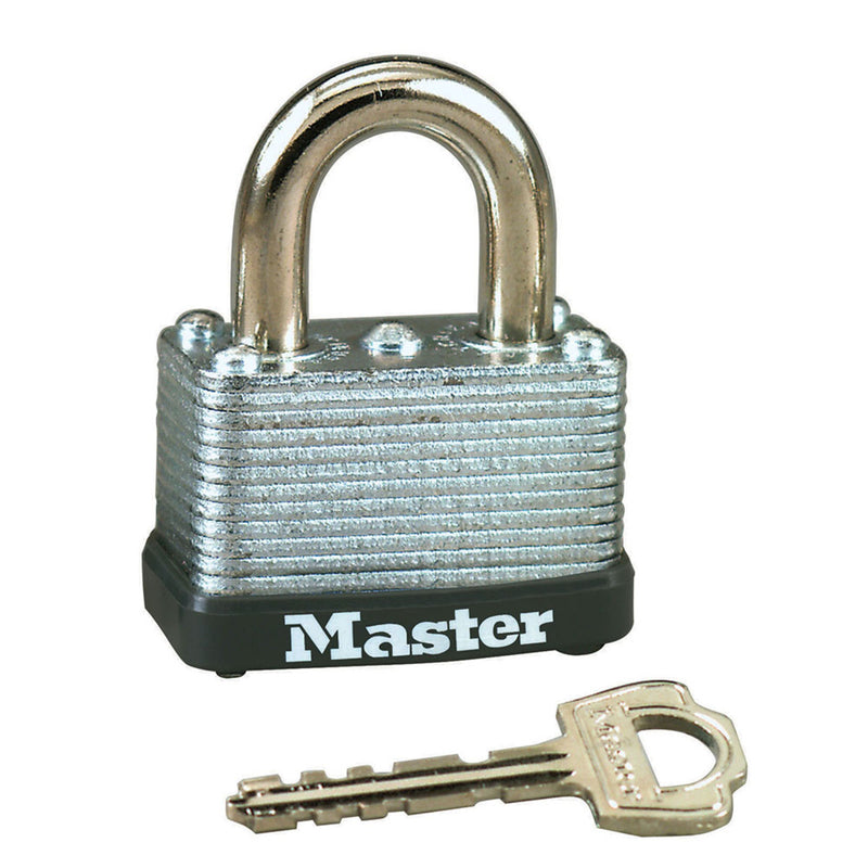 1-1/2in (38mm) Wide Laminated Steel Warded Padlock