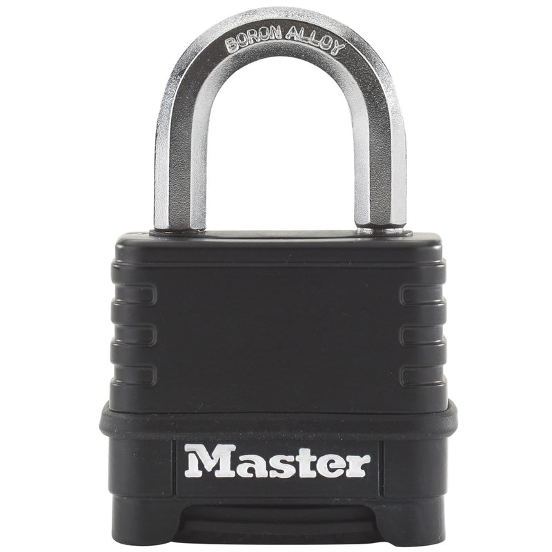MASTER LOCK Heavy Duty Padlock [Combination] [Zinc] [Outdoor] M178EURD - Best Used for Storage Units, Sheds, Garages, Trailers and More