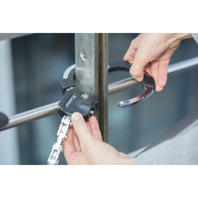 Candados Street Cuff® de acero endurecido de 7,6 cm de diámetro; 9 eslabones