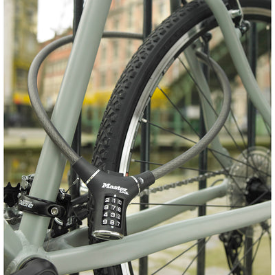 Cable de 90 cm de largo x 12 mm de diámetro con combinación personalizada; negro