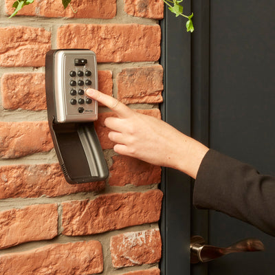 Caja de cerradura con llave y pulsador Select Access® Montaje en pared