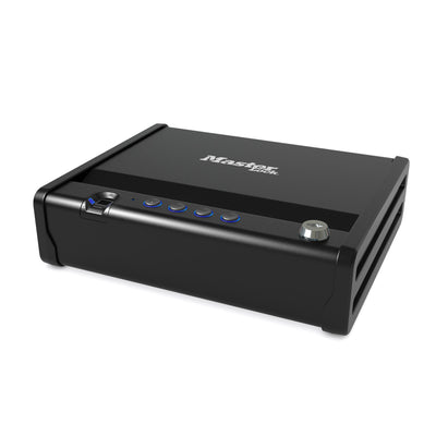 Pequeña caja fuerte compacta de acceso rápido para huellas dactilares
