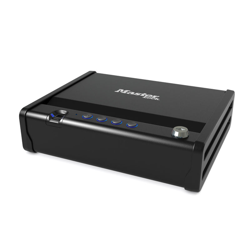 Pequeña caja fuerte compacta de acceso rápido para huellas dactilares