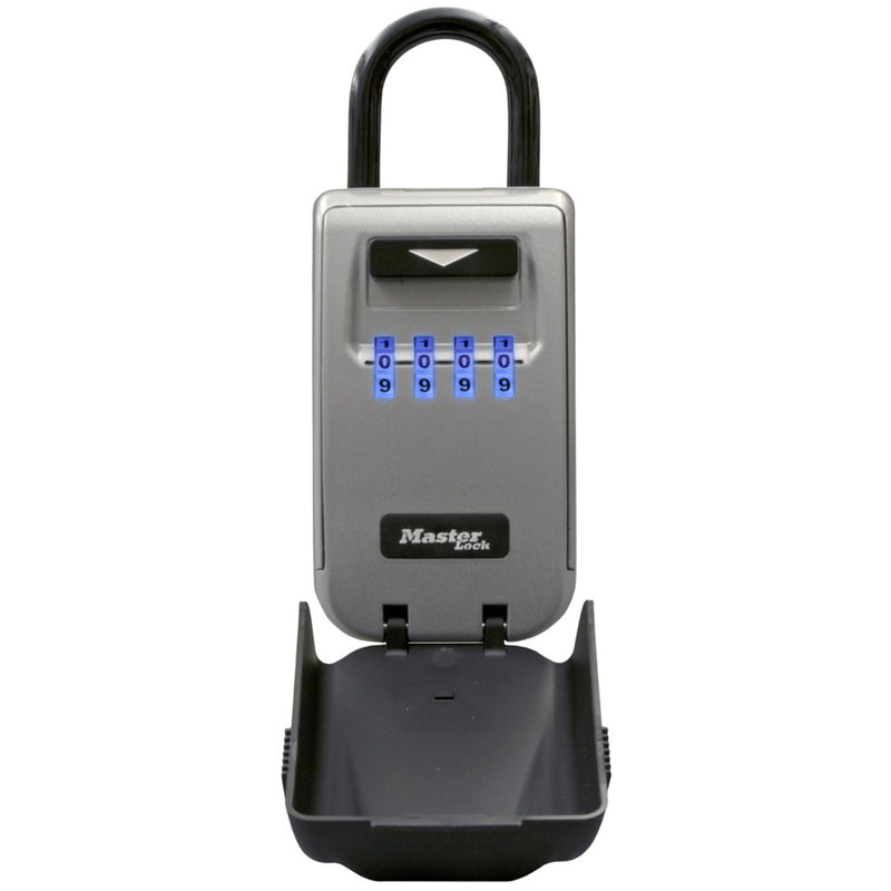 Caja de cerradura con llave de cuadrante luminoso Select Access® Grillete