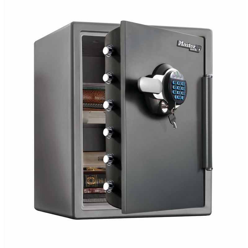 XX Gran caja fuerte digital de doble seguridad con combinación y llave