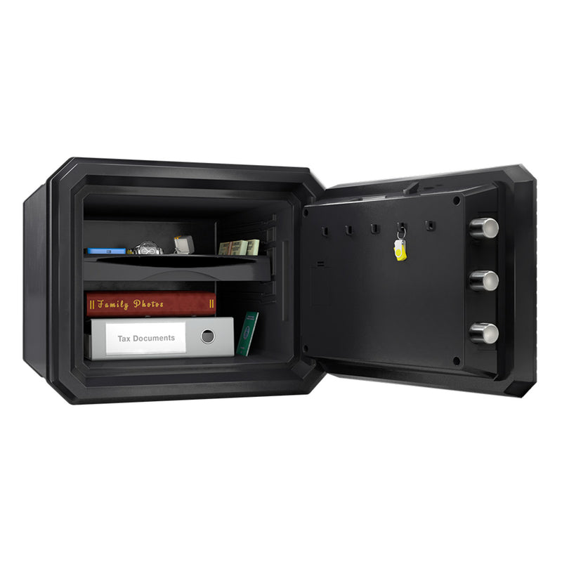 Cassaforte ignifuga e impermeabile con tastiera digitale retroilluminata