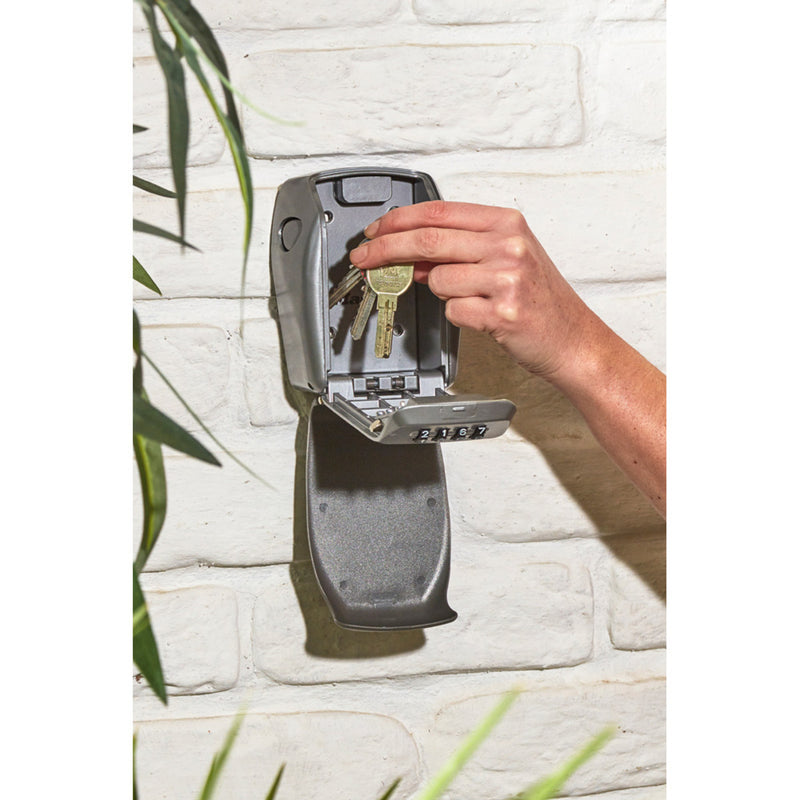 Groot sleutelslot met versterkte beveiliging Select Access® muurbevestiging
