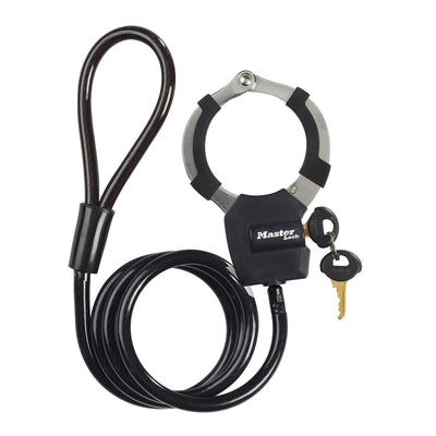 Kabel van 1 m lang x 8 mm diameter met sleutel Straatmanchet®-slot