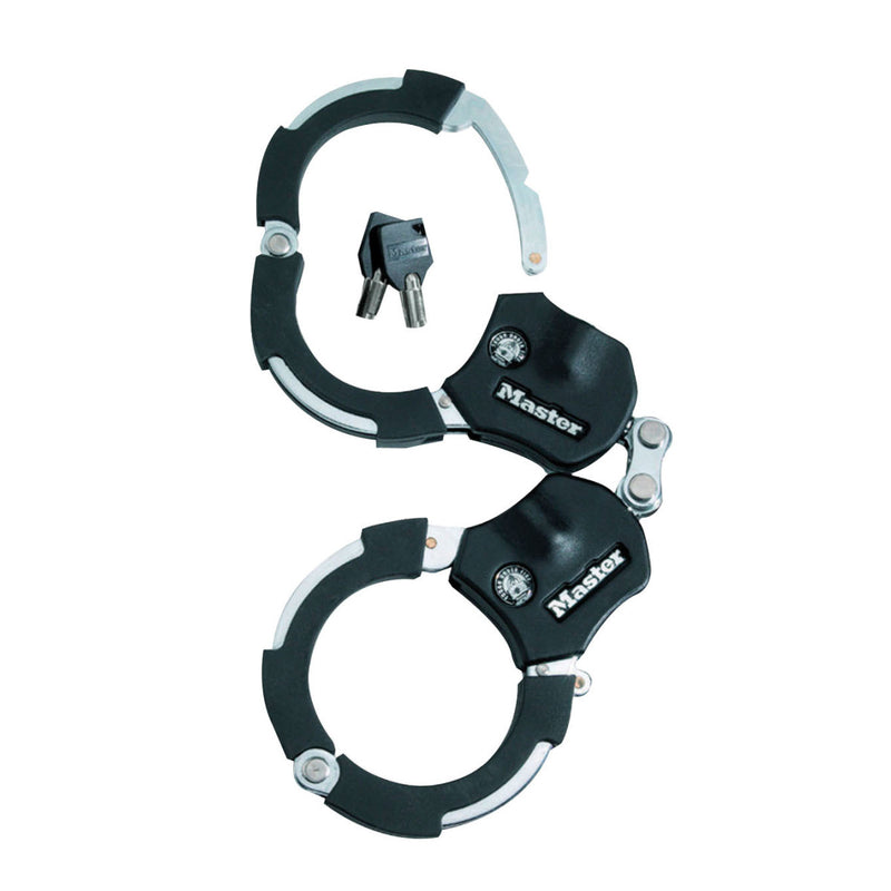 7,6 cm diameter gehard stalen Street Cuff®-sloten; enkele schakel